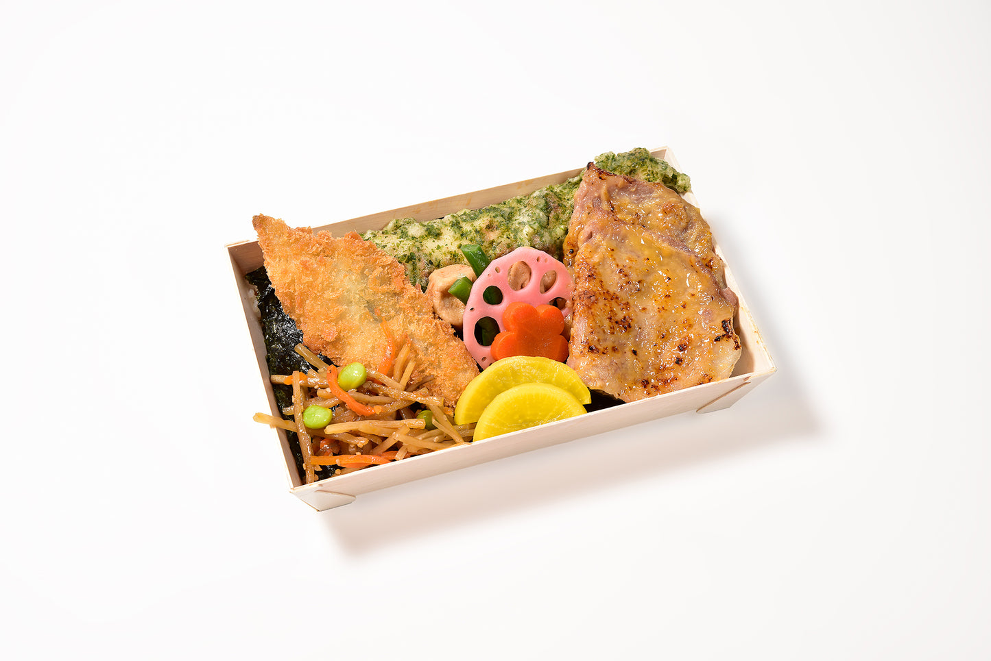 豚ロース西京焼き江戸前ちば海苔弁