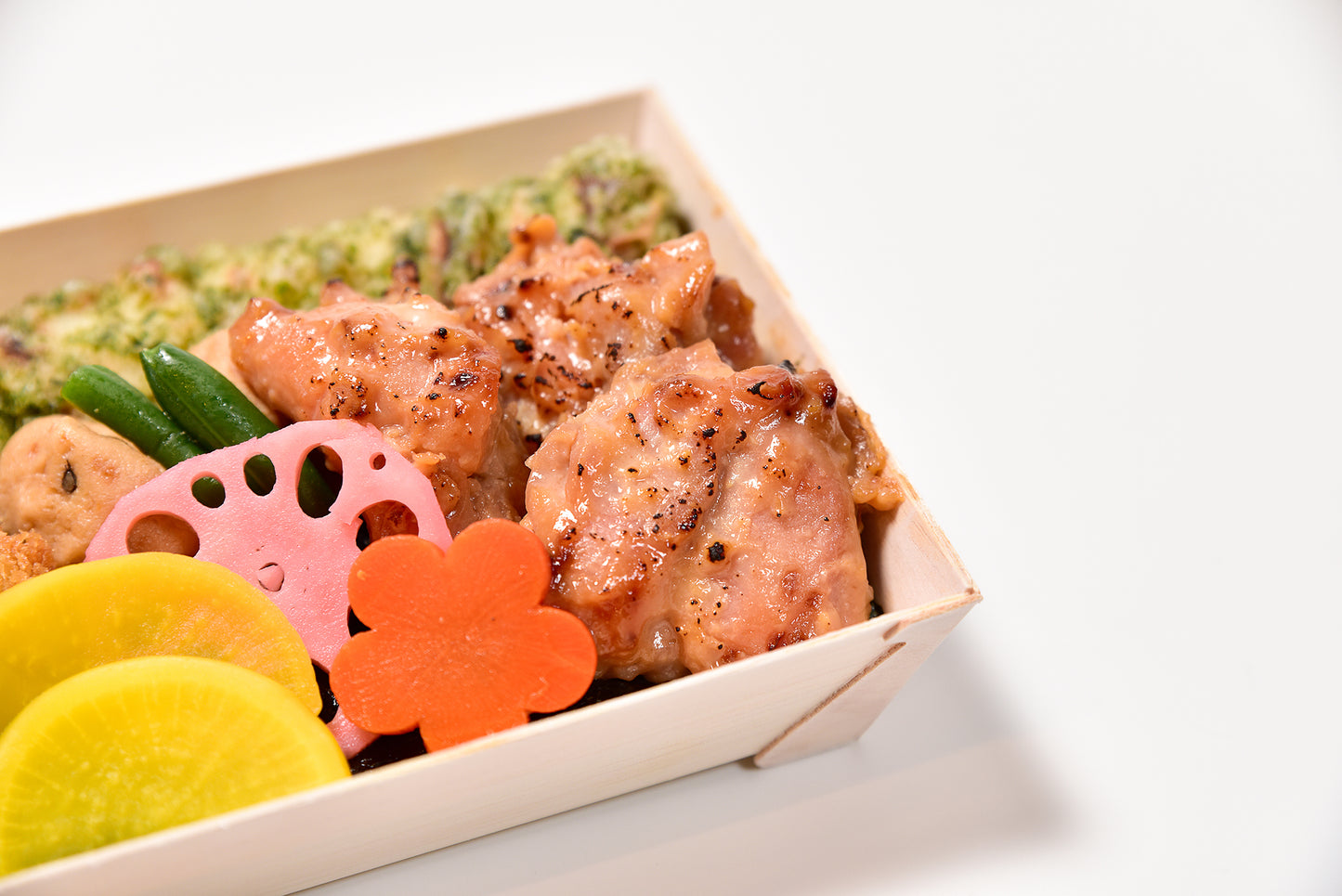 鶏もも西京焼き江戸前ちば海苔弁