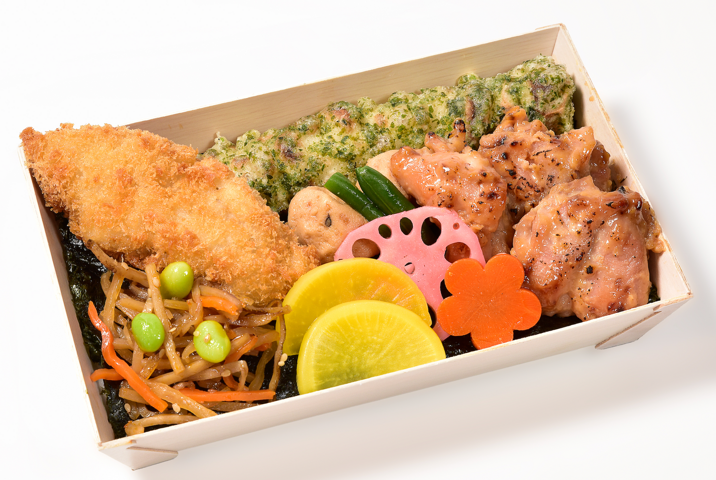 鶏もも西京焼き江戸前ちば海苔弁