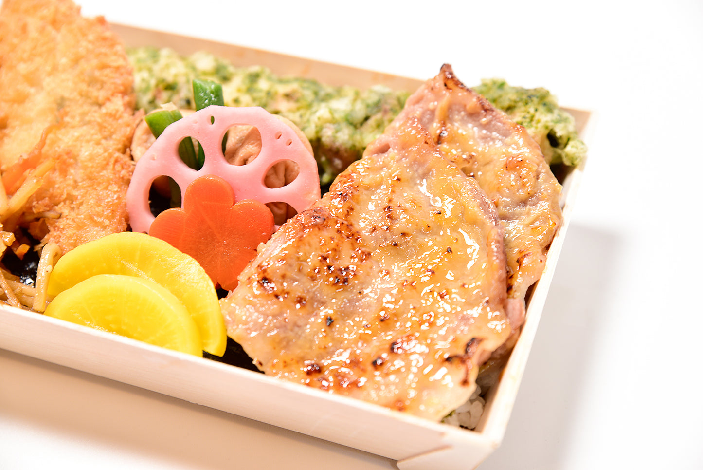 豚ロース西京焼き江戸前ちば海苔弁