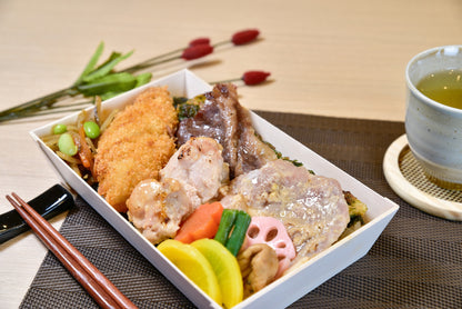 肉三昧江戸前ちば海苔弁