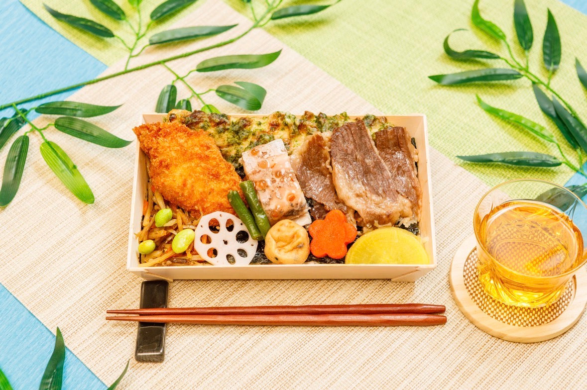 【夏限定】太刀魚梅肉仕立て 黒毛和牛すき焼き 江戸前ちば海苔弁