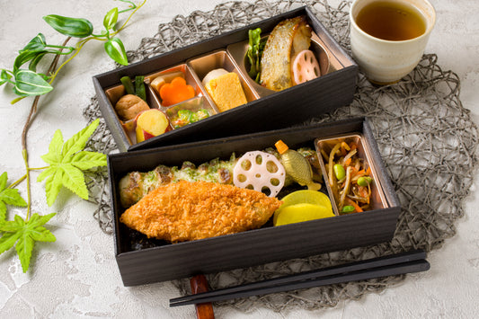 銀ひらす西京焼き江戸前ちば海苔弁二段重